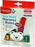 Clippasafe Character Webbing Baby Harness Teddy Multi Coloured by Baby