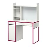 ホワイトピンクワークデスク[Life set製ステッカー同梱品] [並行輸入品]