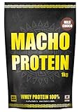 MACHO PROTEIN(マッチョプロテイン) ホエイプロテイン WPC 1kg ミルクチョコ味 本格チョコレート 国内製造