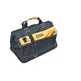 ( お徳用 3個セット) DBLTACT 大口収納バッグ 作業バッグ 【Mサイズ】 ファスナー開閉式 DT-CB-M 〔DIY用品 大工道具 日曜大工〕