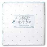 (スワドルデザインズ)Swaddle Designs ベビー アルティメット ブランケット おくるみ 14.パステルブルー【L.Dots】
