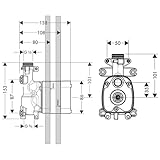 ハンスグローエジャパンハンドシャワーモジュールフラッシュアクサー10650180