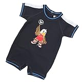 [アルマーニベビー] ARMANI BABY 半袖ショートオール PXM163UNVY 9Mサイズ