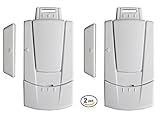 Instapark IN03C Home Security Window / Door Magnetic Sensor Alarm, 2-Pack [並行輸入品]
