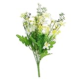 ultnice人工植物人工CinerariaフラワーブーケホームパーティーのBunch