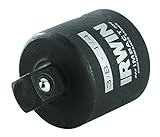 IRWIN 1877499 Impact Performance Series Deep Well Square Drive Socket Reducer, 3/8-Inch Square to 1/
