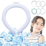 シシベラ クールリング クールネックリング 子供 28℃で自然凍結 ネッククーラー アイスネックリング 首掛け 冷却リング 冷感リング 涼し