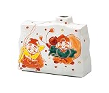 マルサン宮本 九谷焼縁起物 花器 5号一輪生 恵比寿大黒 AP3-3031