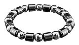ハイリッチ ブレスレット テラヘルツ/ヘマタイト 内周:約17cm テラヘルツ・ヘマタイト健康ブレス BL-2181