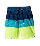 [クイックシルバー] Quiksilver Kids ボーイズ Word Waves VL 14 (Toddler/Little Kids) 水着 Viridian Green LG (7 Littl