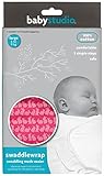 Baby Studio Swaddle Wrap (Large, Bunny Pink) by Baby Studio