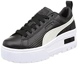 [プーマ] スニーカー 厚底 プラットフォーム メイズ ウェッジ ラグジュアリー ウィメンズ 393090 ブラック(02) 23.5 cm