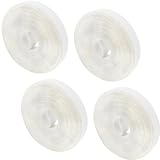 fogman マジックテープ 結束バンド 繰り返し 再利用 幅12mm×20m(5m×4個)セット (ホワイト)