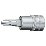 トネ(TONE) ドライバービットソケット 3H-P3 差込角9.5mm(3/8") (+)No.3
