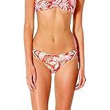 [リップ カール] レディース ビキニ ボトムス (チーキータイプ) [ GSIXG9 / SUN RAYS CHEEKY PANT ] 水着 RED M