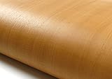 ピール&スティックBacksplash Maple WoodパターンContact紙自己粘着リムーバブル壁紙kw112 N : 2.00フィートX 6.56フィート