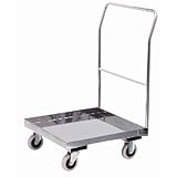 ラック ｽﾃﾝﾚｽﾜｺﾞﾝ(床板付)SG-11SE [キャスターφ10 自在 x 2、固定 x 2 61.5 x 57 x 87.5Hcm] (7-1001-12) 料亭 旅館 和食器 飲食店 業務用
