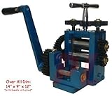 3" (80mm) ROLLING MILL Sheet Metal Wire Flat Pattern 5Dies 5 Gauge [並行輸入品]