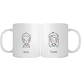 2個セット ペアマグカップ オリジナル マグカップ ユニーク おもしろ プレゼント インスタ映え かわいい おしゃれコーヒーカップ ティーカップ コップ こっぷ 食器 おしゃれ キッチン雑貨 オリジナルマグカップ 名入り製作 かわいい 誕生日 お祝い