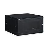 6U LINIER Swing-Out Wall Mount Cabinet - Vented Door [並行輸入品]