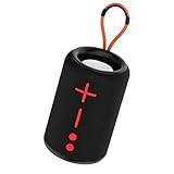 スピーカー ワイヤレススピーカー Bluetooth スピーカー ステレオ ポータブルスピーカー TWS対応 内蔵マイク 10W Bluetooth speaker ポータブル ブルートゥーススピーカー 重低音 ワイヤレスステレオ対応 幅広い交換性Android/IOS/Windows (01black)