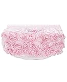 Rufflebutts ラッフルバッツ バラの花びらがいっぱい！ ラブリーなブルマ（ベビーピンク） (18カ月～24カ月（80cm）) [並行輸入品]