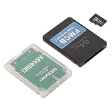 Acogedor MX4SIO SIO2SD TF カード アダプター、64G TF カード付き、 ゲーム コンソール用 FMCB カード メモリ拡張アダプター OPL 1.2.0 に最適 ファットコンソール