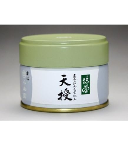 Amazon | 【丸久小山園】抹茶/天授(てんじゅ)40g缶入 | 秋山園 | 抹茶