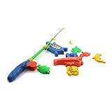 MMRM 磁気釣りのおもちゃ 海洋魚タツノオトシゴカニモデル ロッド ベビーキッズクリスマスギフト（ランダムカラー）