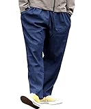 [アークティックプラント] メンズ ストレッチ デニム タック ワイド シェフパンツ ワンウォッシュ M