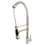 Kingston Brass KS8978DL Concord Kitchen Faucet, Satin Nickel [並行輸入品]
