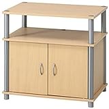 (R&amp;E) 埃が気になる方に！ 幅60cm 扉付き テレビボード 収納 テレビラック AVラック ローボード テーブル ラック システムラック 組立簡単