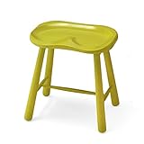 おしりにフィットするスツール　　ライトグリーン　ロー