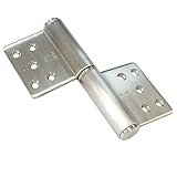 クマモト ステンレス 面付旗丁番 4×127 左 K-334A-127 L