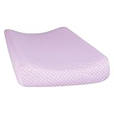 Trend Lab Orchid Bloom Dot Changing Pad Cover, Purple by Trend Lab [並行輸入品]