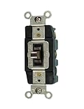 Leviton 1262 30-amp 120-volt切り替えAC静かスイッチ、ブラウン