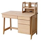 大川家具 天然木自然系オイル仕上 上棚付デスク INU-0008-SS