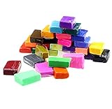 smtsmt 2016 32個DIY可鍛性Fimoポリマーモデリングソフトクレイブロック粘