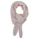 キッズ 子供用マフラー ネックウォーマー ファーマフラー 巻き物 無地 フェイクファー ふわふわ 暖かい 防寒 可愛い スヌード スキー小物 雪遊び お出かけ クリスマス 誕生日 女の子 秋冬 4色