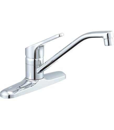 Amazon | LIXIL(リクシル) INAX シングルレバー混合水栓 ホワイト SF