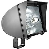 RAB Lighting FXLH200TPSQ Flexflood Pulse Start Metal Halide Floodlight with Trunnion mounting Bracke