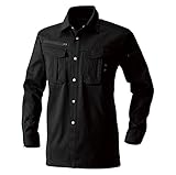 SOWA 長袖シャツ ブラック 4Lサイズ 8115