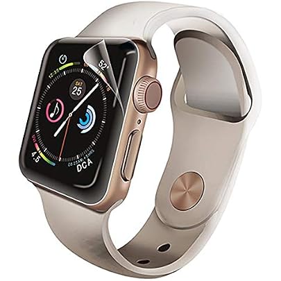 Amazon.co.jp: エレコム Apple Watch フルカバーフィルム 衝撃吸収 防 
