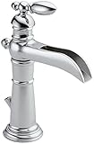 Delta 554LF Victorian Single Handle Centerset Lavatory Faucet, Chrome [並行輸入品]
