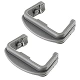 spares2goバスケットレールキャップフロントfor Beko dss1301 X N dw450 dw451食器洗い機2個のパック