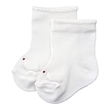 赤ちゃんの城 ソックス にこにこ 7～8cm オフホワイト