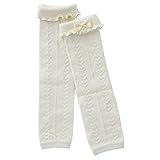 (チャックルベビー) chuckle BABY * スウィートガール * リボン付きレッグウォーマー ホワイト フリー P9358-00-10