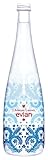 伊藤園 evian(エビアン) デザイナーズボトル クリスチャンラクロワ (瓶入り) 750ml(青)