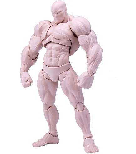 Amazon.co.jp: LEBOO Romankey 1/12 超可動 男性 素体 フィギュア
