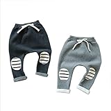 SFGHOUSE ロングパンツ 子供服 キッズ ズボン 裏毛 暖かい 柔らかい 女の子 男の子 秋冬 (90cm, ダークグレー)